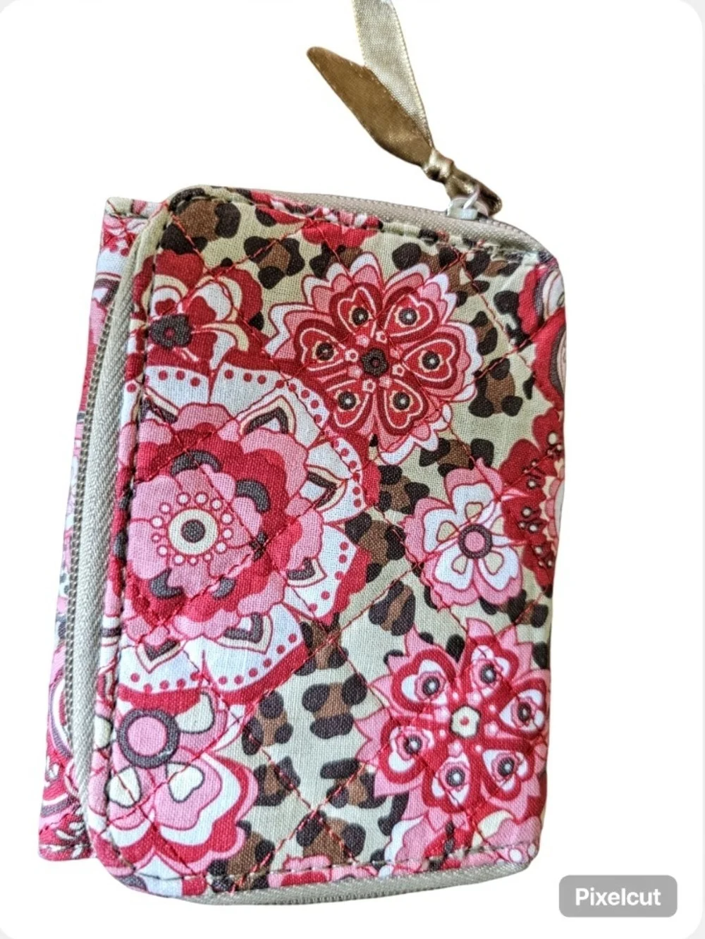 Stone & Co. Quilted Crossbody Shoulder Bag & Wallet Floral Paisley Boho